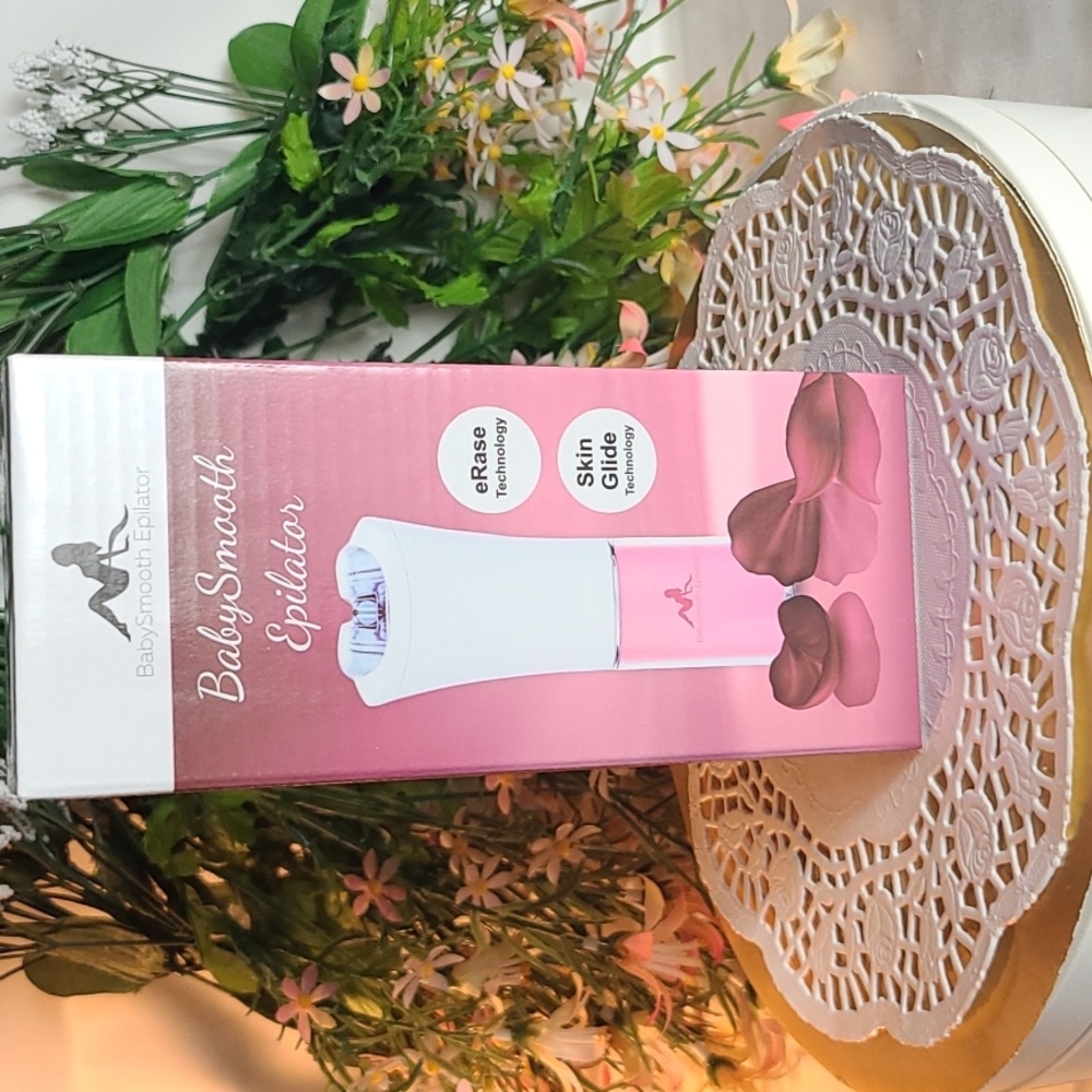 Baby Smooth •3-Disc System Epilator Hair Removal